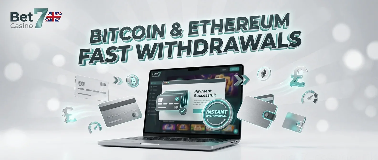 Bitcoin & EthereumFast Withdrawals